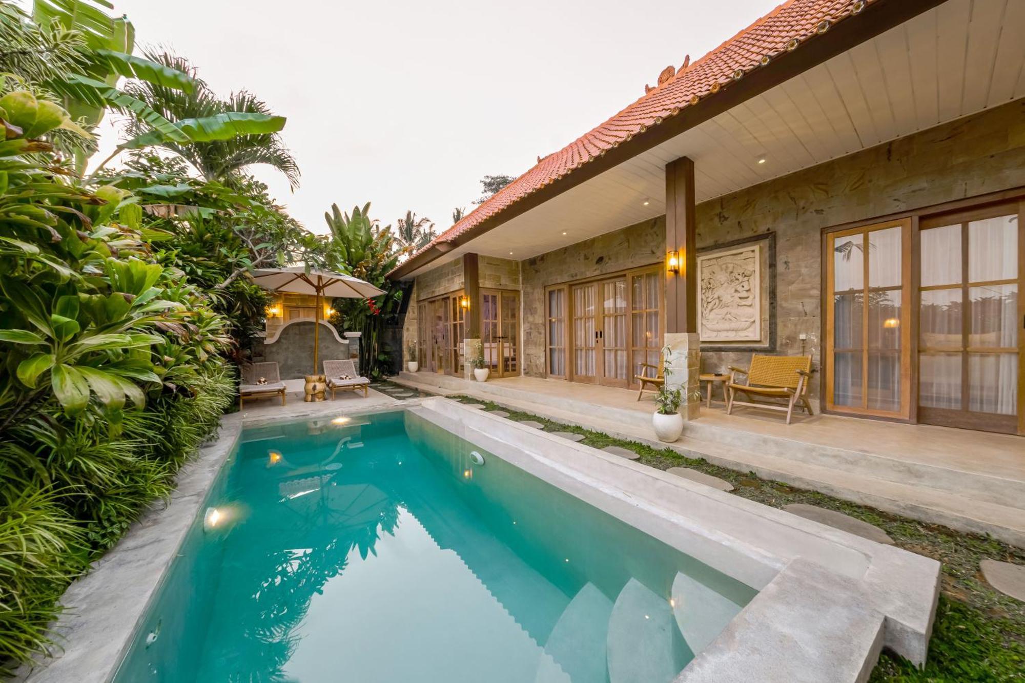 Nyaman Villas By Evdekimi Ubud Exterior foto