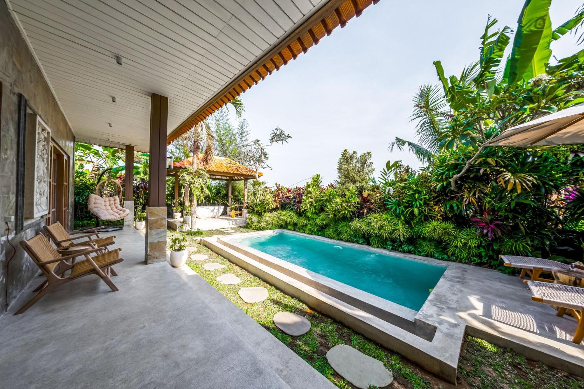 Nyaman Villas By Evdekimi Ubud Habitación foto