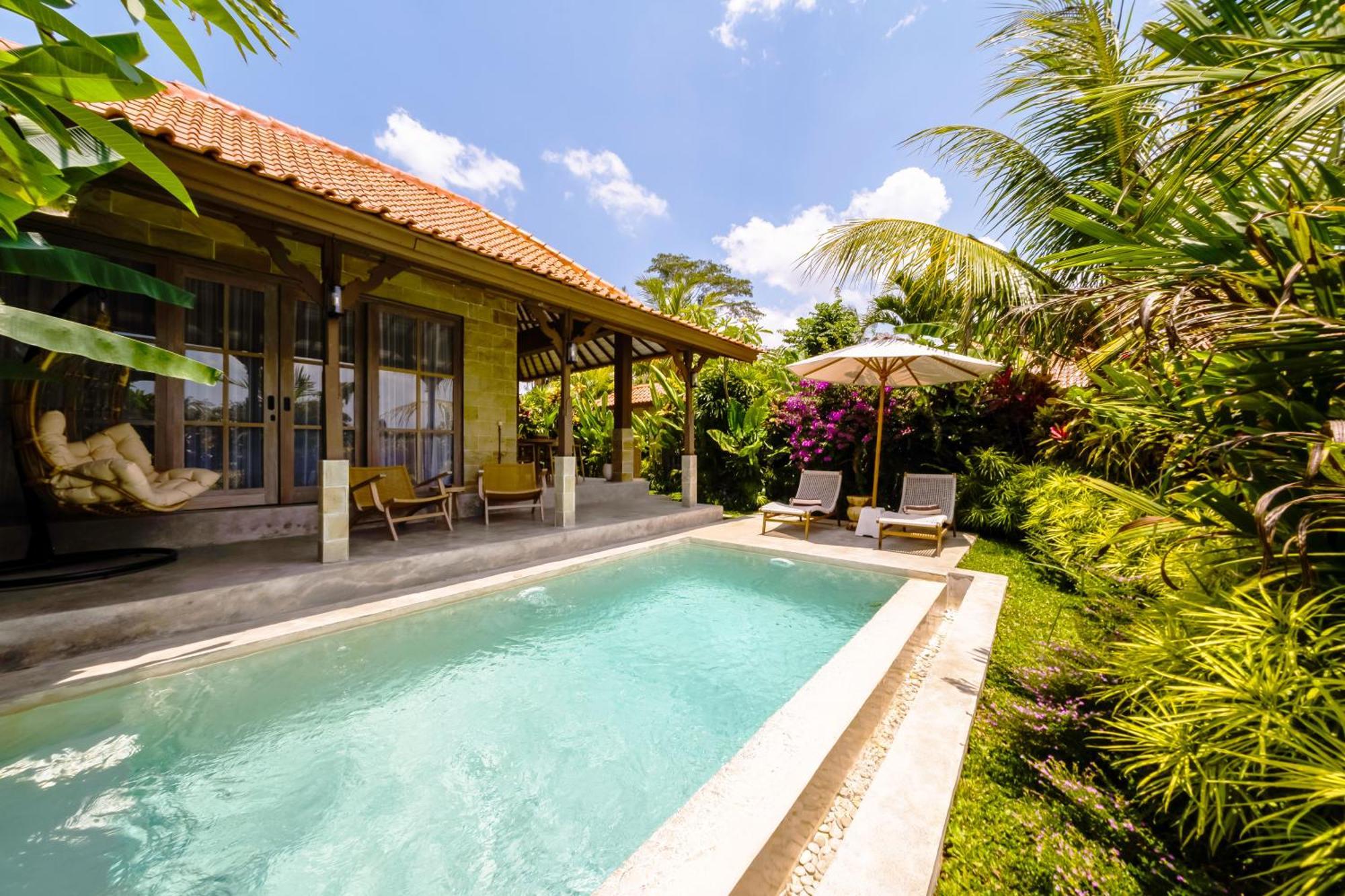 Nyaman Villas By Evdekimi Ubud Habitación foto