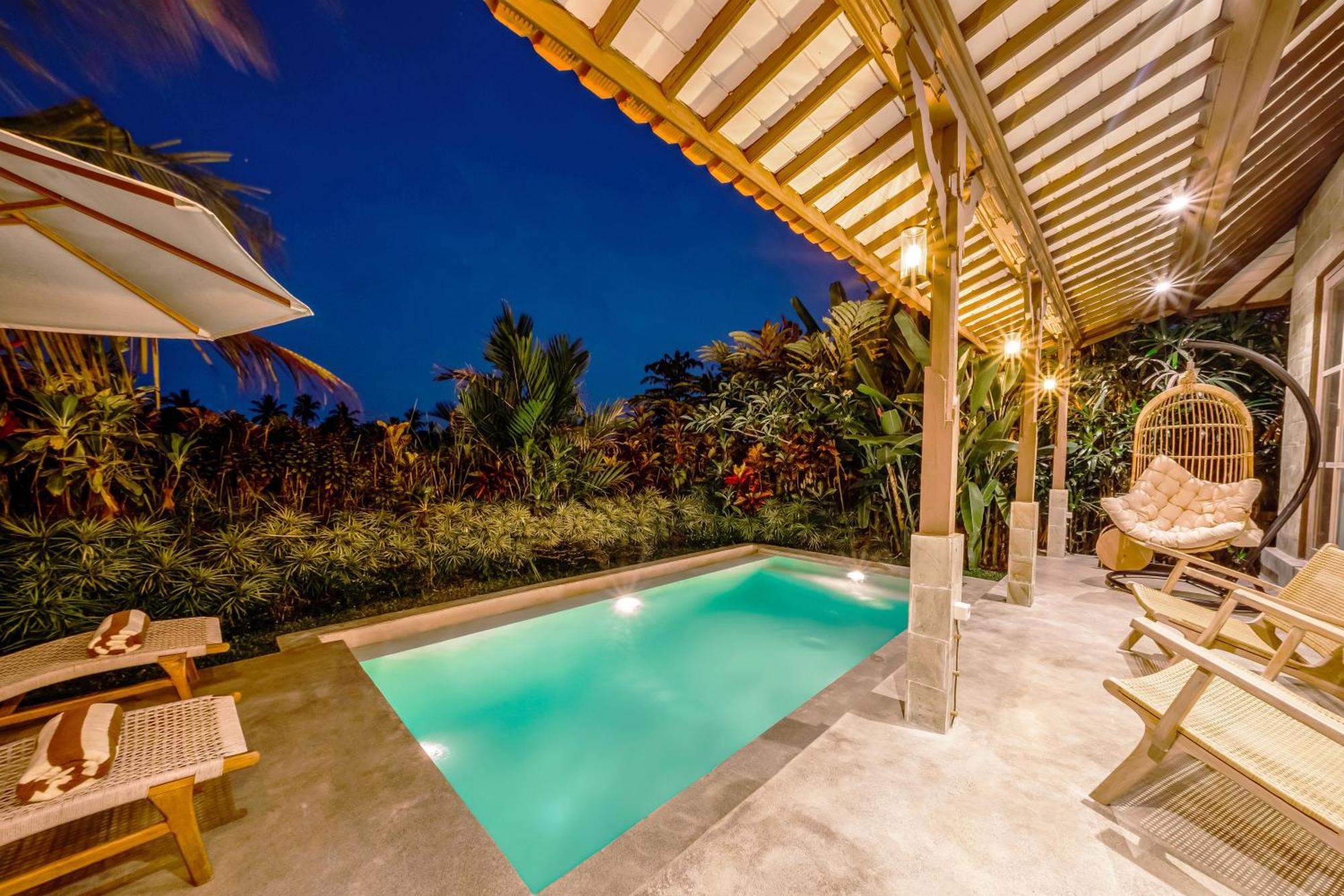 Nyaman Villas By Evdekimi Ubud Habitación foto